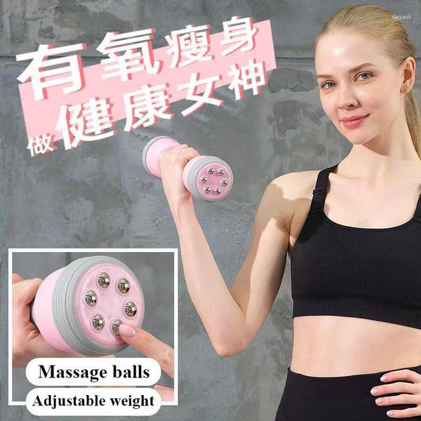 Haltères MIYAUP Dames Mini Masseur Équipement De Fitness Haltérophilie Biceps Portable Exercice Haltère