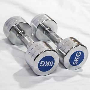 Dumbbells Professional 10kg Pure Steel Dumbbell Pair Fixed Small 5kg Gym gewichtheffen Barbell