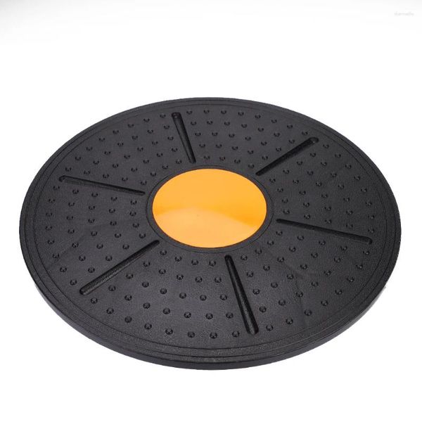 Haltères Wobble Board stabilité disque Yoga entraînement Fitness exercice (Orange)