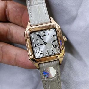 Dumont Montre à quartz pour femme avec bracelet en cuir 4404