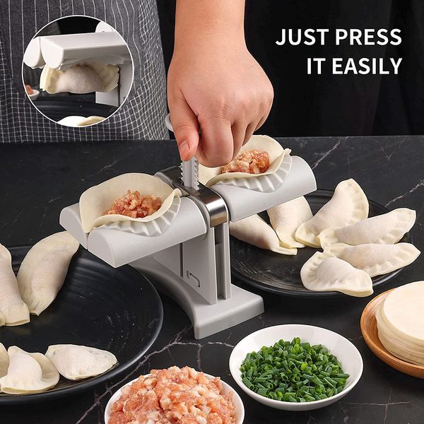 Máquina para hacer bolas de masa hervida, molde para bolas de masa hervida, accesorios de cocina, herramienta de prensado automático, molde para raviolis de Empanadas DIY, dispositivo para el hogar