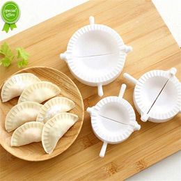 Dumplings Tool Gemakkelijk DIY Knoedel Plastic Schimmel Deeg Druk Ravioli Mallen Koken Gebak Chinese Voedsel Jiaozi Maker Keuken Tool