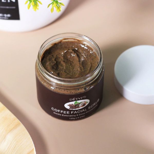 Dunhuang Coffee Scrub - Exfoliante corporal para una piel hermosa