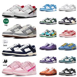 Dunkesb Chaussures de course Hommes Femmes Sneaker What The Panda Low Offes Blanc Noir Gris Brouillard Polar UNC Voile Triple Rose Gris Brouillard Université Rouge Baskets Plateforme Chaussure Gai