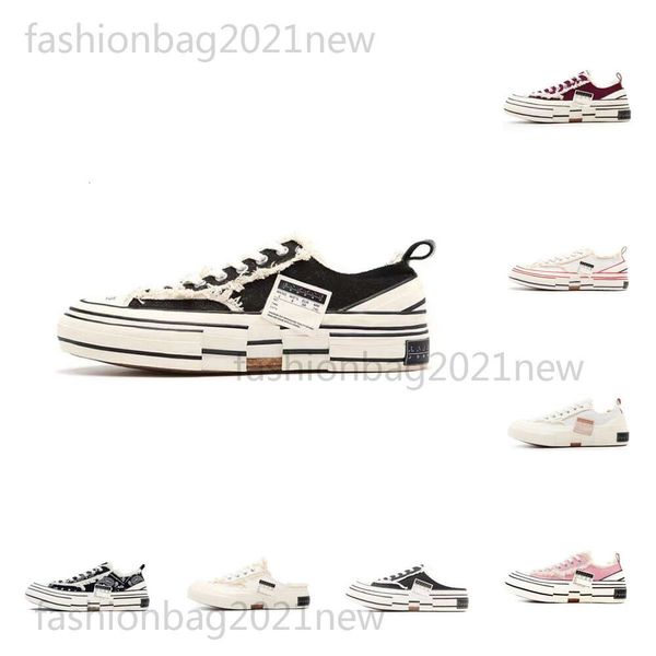 Dunkness Roller Designer Fashion Luxury Shoes Vnice Casual Hommes Femmes Toile Chaussures VanNess Wu G.O.P Low Vulcanized Lace Up Baskets Xvessels Noir Blanc chaussures de course