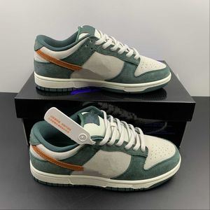 Dunks Low Basketball Designer Shoes Eire Net Deep Orange Sports Sneakers met originele doos