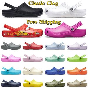 crocs women kids crocs mens designer sandals pour hommes Femmes Noir Blanc Trail Casual Femme Entraîneurs Sneakers