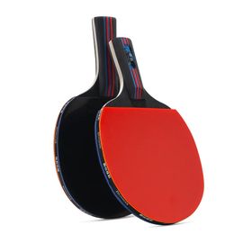 Dunson Tafeltennisracket 2 STKS Professionele Ping Pong Set Puistjes Rubber Hight Kwaliteit 240122