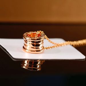 dupe marque top qualité 925 en argent sterling printemps pendentif collier bijoux à la mode pour les femmes
