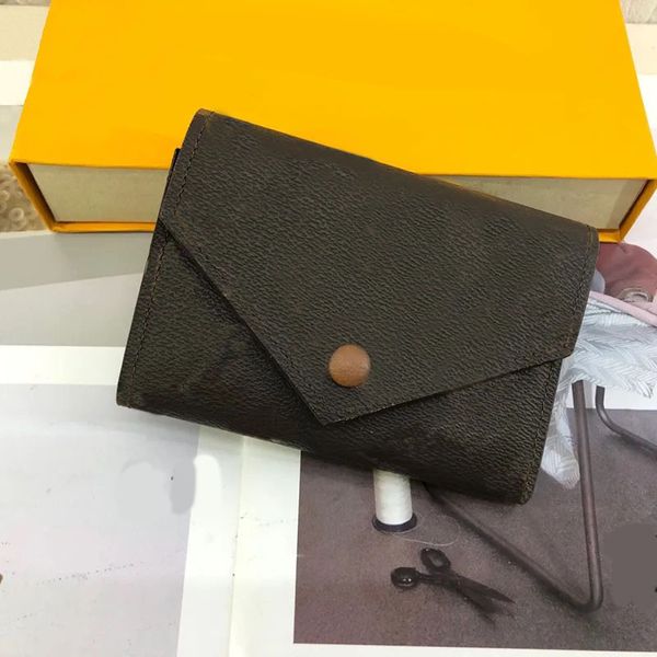 DAPU – portefeuille classique de styliste, porte-cartes, Style écossais français Paris, portefeuille de luxe pour hommes et femmes, haut de gamme avec boîte