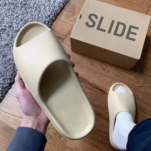 Dupe Designer Slippers Foam Slides Luxe Schoenen Dames Heren Platform Ontwerpers Slippers Bests Quality Dames Heren Sandalen Slide Slipper Met Originele Doos