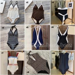 (Por favor, talla más) Ropa de moda de primera calidad, traje de baño para mujer, traje de baño de una pieza, Bikini de verano