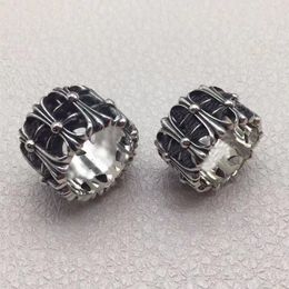 mode roestvrij staal zwarte diamant schedel ring punk gotische verlovingssieraden dapu