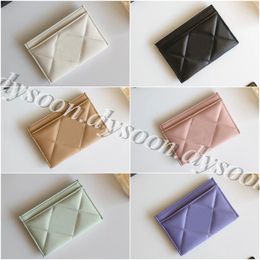 Porte-cartes pour femmes, joli portefeuille, couleur Makaron, 6 couleurs, sac à cartes avec boîte