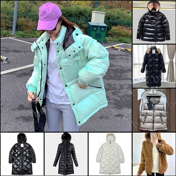 Vestes pour femmes de mode Premium moyen Long hiver chaud extérieur manteau à capuche doudoune gilet pour les femmes