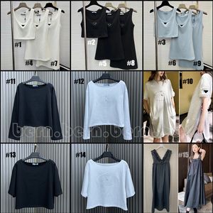 Camisetas de marca de moda para mujer, camiseta, vestido, ropa interior, chaleco sin mangas para mujer