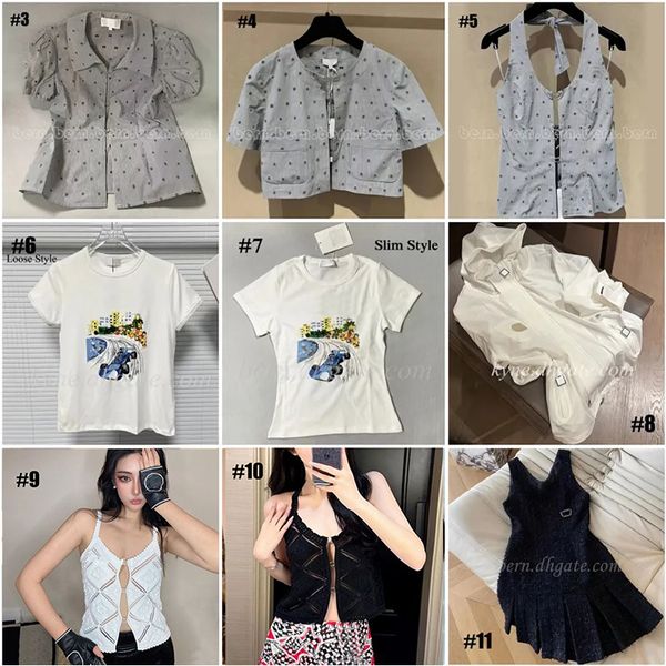 T-shirt et gilet tricotés à manches courtes pour femmes, vêtements à la mode, pull, hauts, veste à capuche