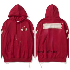 DUPES REPS HOODRICH PUTH Long Designer Offs White Hoodie Women Sweat à capuche Full Y2K Zip Up Hoodie Mens Designer Hoodie 898 310