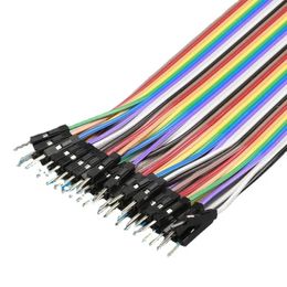 DuPont -lijn 10 cm 20 cm 30 cm 40 pin mannelijk tot man + mannelijk en vrouwelijk en vrouwelijk tot vrouwelijke jumper draad duPont -kabel voor arduino diy kit voor mannelijke tot vrouwelijke duPont -kabel