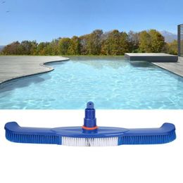 Durable 20 pouvtres de piscine Nettoyage Brosse d'aspiration Aspiration Poute Pond Spa Planier mural Broom Nettoyer Outil