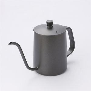 Duurzaam 304 roestvrijstalen lange smalle koffiezetapparaat Metalen mocha thee pot bonen maken espresso percolator gereedschap 210423