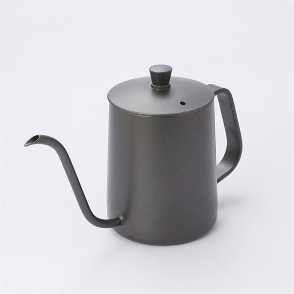 Cafetera larga y estrecha de acero inoxidable 304 duradera, tetera de Metal Mocha, herramientas para percolador de café expreso 210423