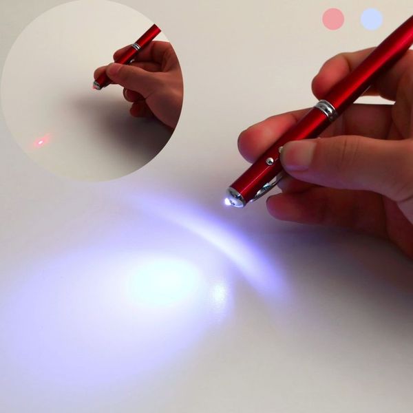 Langlebiger 4-in-1-Laserpointer, LED-Taschenlampe, Touchscreen-Stylus-Kugelschreiber für Telefon im Großhandel und in bester Qualität