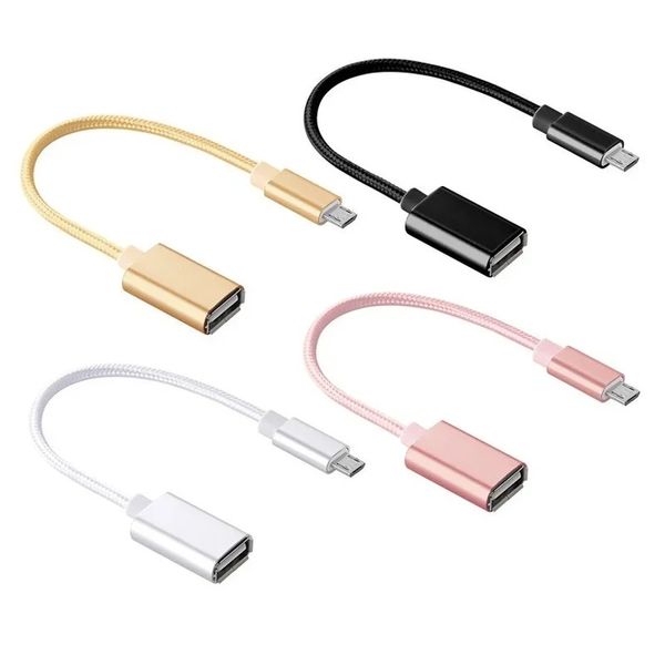El cable de datos OTG duradero y hermoso Android es adecuado para el adaptador tipo-C D disco USB Cable de adaptador de teléfono móvil USB