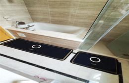 Mattes hipster durables salle de bain cuisine de qualité supérieure ensemble de luxe tapis de luxe intérieur absorbant l'eau muette balcon de bain de bain de bain Mats5111691