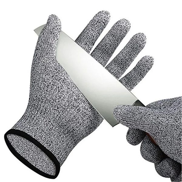 Des gants résistants au niveau 5 durables pour la cuisine et le jardinage offrent une protection supérieure pour la coupe en verre et les tâches anti-rayures avec