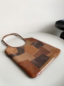 Palette de couleurs Maillard durable, sac haut de gamme mais décontracté