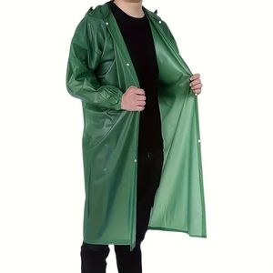 Imperméable portatif Durable, Poncho imperméable extérieur d'équipement de pluie pour la pêche et le cyclisme