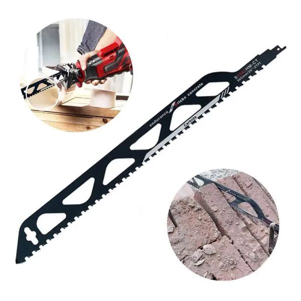 Blade de scie alternative durable pour couper le béton en béton en brique rouge maçonnerie Sabre Saw Blade Cutting Tools