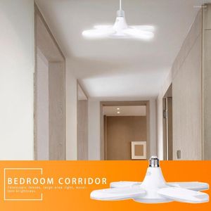 Duurzame winkel Werk licht Lichtslijtage 60W E27 Vouwgarage plafondlamp AC110-265V 6000lm vervormbare LED