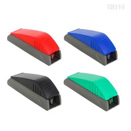 Duurzaam Roken Plastic Handleiding Sigaret Tabak Rolling Machine Injector Case voor 70mm Kegels Sigaret Buis Vullen Roller Maker Gemakkelijk te Gebruiken Groothandel