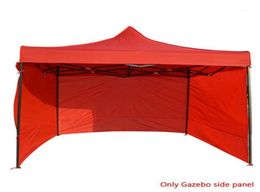 Durable imperméable AntiUV facile à utiliser paroi latérale réutilisable tente extérieure Gazebo panneau latéral tissu Oxford coupe-vent Portable accessoires 17801855