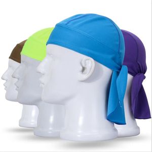 Durag Headwear Head Wrap Skull Cap Montar al aire libre Pirata Beanie Motocicleta Doo Do Rag Sport Bandana Headband Hat