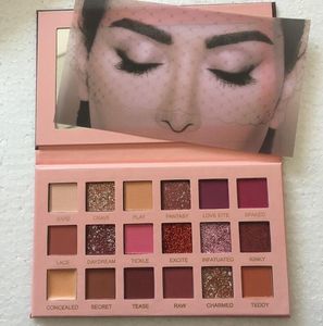 Haute qualité! Maquillage maquillage maquillage 18 couleurs Palette Shimmer Matte Eye Shadow Maquillage Cosmétiques