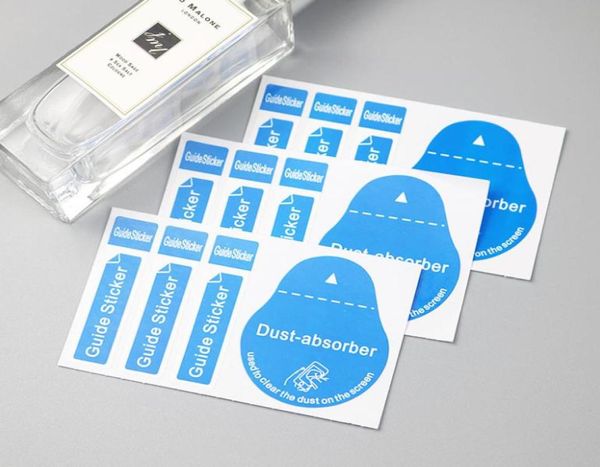 Guide de papier absorbeur de poussière Sticker pour le protecteur d'écran Temper en verre propre outil Papier à poussière 7488134