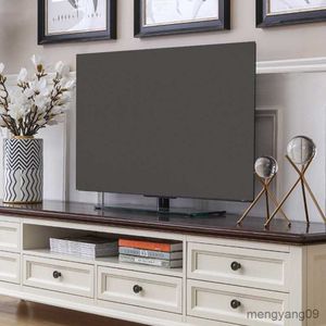 Housse anti-poussière Style européen Simple TV housse anti-poussière tissu 55 65 mural haute qualité moniteur couverture protection R230803