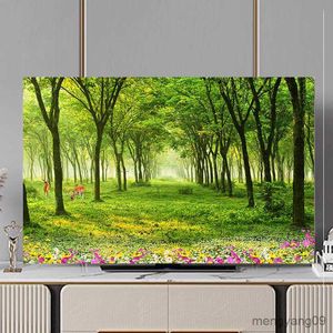 Stofkap Nieuwe Eenvoud TV Kap Stofkap Thuis Set stofdicht Doek 32-75 Inch Decoratie R230803
