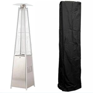 Capa de poeira pátio aquecedor ao ar livre à prova dwaterproof água oxford pano guarda-chuva ventilador protetor jardim pátio energia ar 231023
