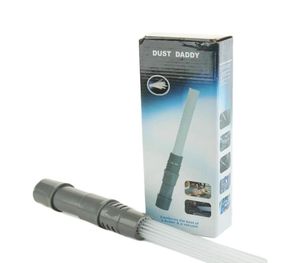 Dust Daddy Outils de nettoyage Fixation universelle pour aspirateur Petits tubes de brosse d'aspiration Accès flexible à n'importe où Forte aspiration 7176848