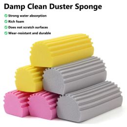 Duster para limpieza de persianas de vidrio Mágico Cleaning Sponges Cepillo de limpieza de esponjas domésticas Dumectuidas esponjas de placas limpias