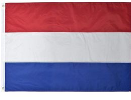 Drapeau néerlandais 3x5ft 150x90cm Polyester Printing intérieur suspendu extérieur vendant un drapeau national avec des œillets en laiton 8041023