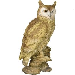 Dutrieux Perching Forest Owl Statue Multicolore Design Toscano Perching Forest Owl Statue Multicolored 240517