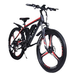 Duty free E Bike Aleación de aluminio Bicicleta eléctrica Velocidad Bicicleta eléctrica para adultos 26 pulgadas Mountain ebike 36v 500w