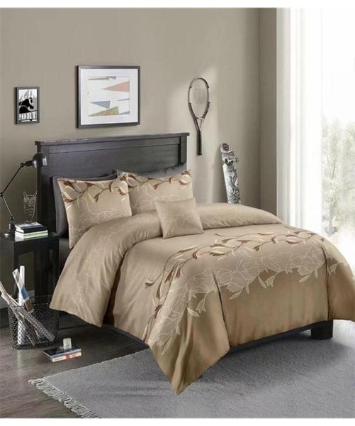 Housse de couette King Size ensembles de literie de luxe ensemble de couette reine pour adultes literie T2004099149976