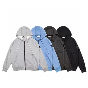 DUYOU Hommes Vestes Coupe-Vent Zip À Capuche Crème Solaire Vêtements D'extérieur Hip Hop Designer Manteaux Brassard Mode Printemps et Automne Parkas Imperméables Taille M-2XL 800046