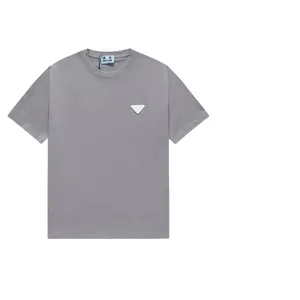 DUYOU T-shirt surdimensionné avec des lettres de lavage en jersey vintage T-shirt 100% coton Hommes Casuals T-shirts de base Femmes Qualité Tops classiques DY8811